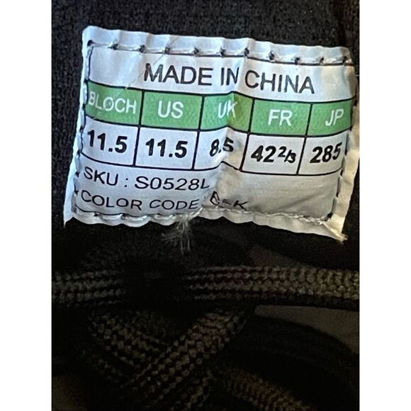 BLOCH S0528L-Boost Canvas Dance Sneakers-BLACK Women’s  Size 11.5 Medium NEW - Picture 4 of 13